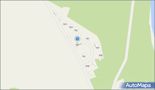 Burdąg, Burdąg, 66k, mapa Burdąg