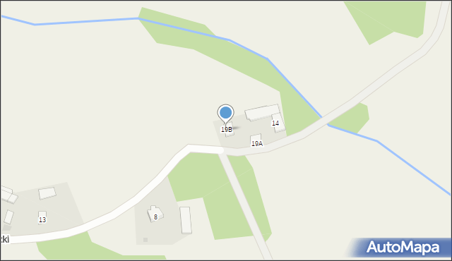 Burdeniszki, Burdeniszki, 19B, mapa Burdeniszki