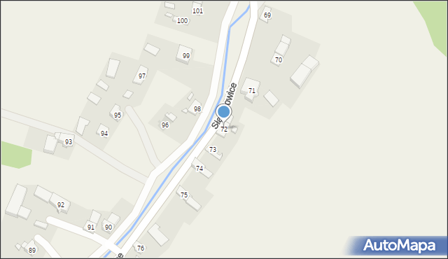 Burgrabice, Burgrabice, 72, mapa Burgrabice