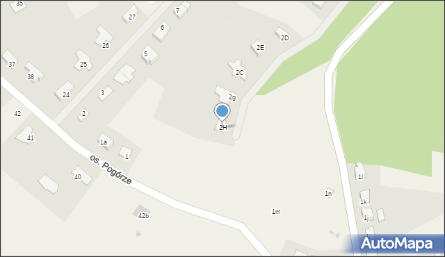 Burkatów, Burkatów, 2H, mapa Burkatów