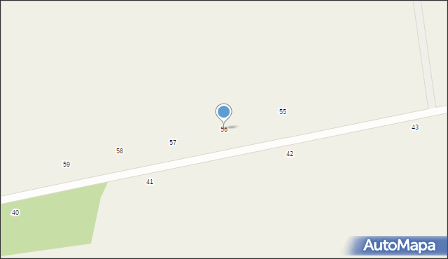 Burowo, Burowo, 56, mapa Burowo