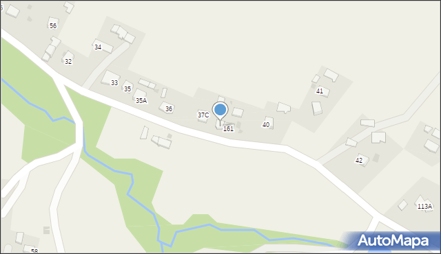 Burzyn, Burzyn, 39, mapa Burzyn