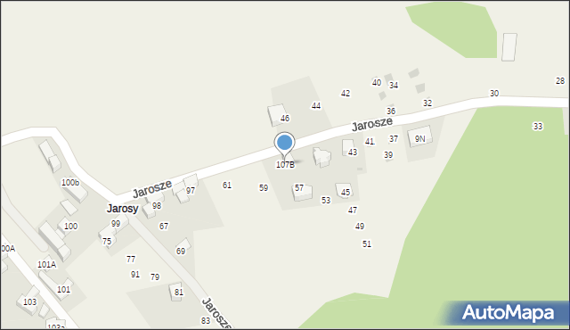 Bustryk, Bustryk, 107B, mapa Bustryk