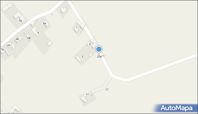 Bustryk, Bustryk, 10a, mapa Bustryk