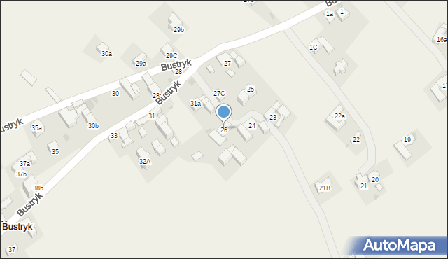 Bustryk, Bustryk, 26, mapa Bustryk