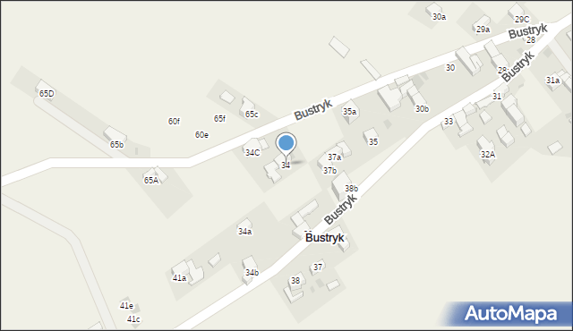 Bustryk, Bustryk, 34, mapa Bustryk