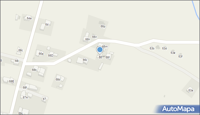 Bustryk, Bustryk, 66, mapa Bustryk