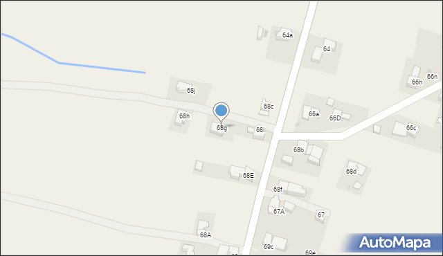 Bustryk, Bustryk, 68g, mapa Bustryk