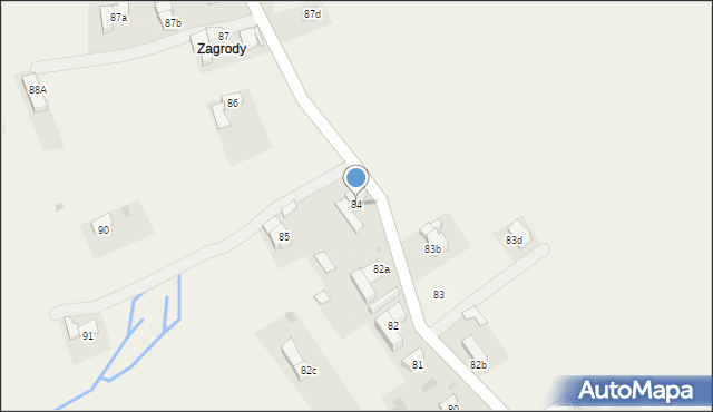 Bustryk, Bustryk, 84, mapa Bustryk