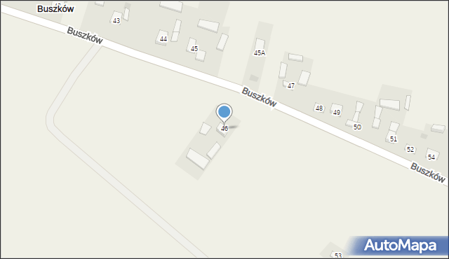 Buszków, Buszków, 46, mapa Buszków