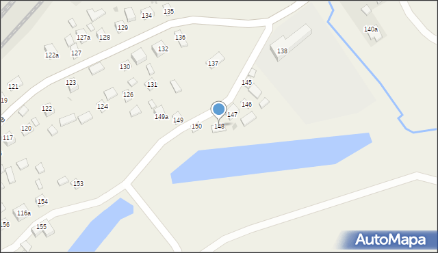 Buszkowice, Buszkowice, 148, mapa Buszkowice