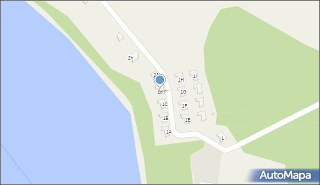 Buszów, Buszów, 1d, mapa Buszów