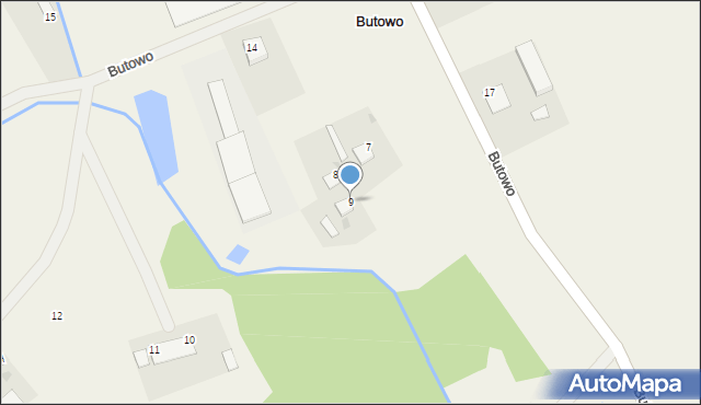 Butowo, Butowo, 9, mapa Butowo