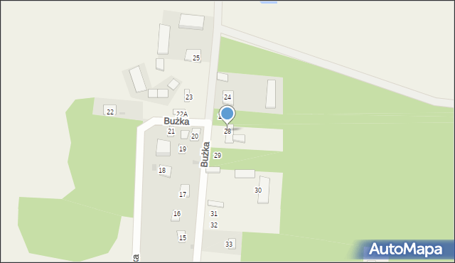 Bużka, Bużka, 28, mapa Bużka