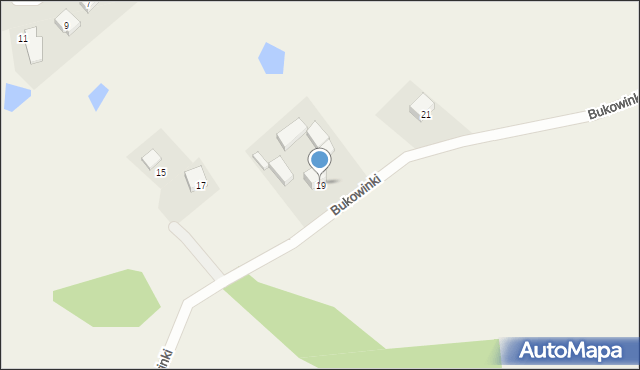 Chmielno, Bukowinki, 19, mapa Chmielno