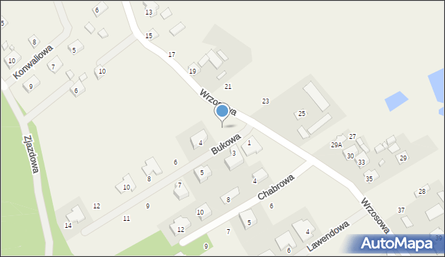 Chroboty, Bukowa, 2, mapa Chroboty