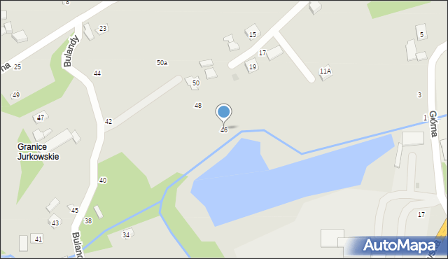 Czchów, Bulandy Stanisława, ks., 46, mapa Czchów