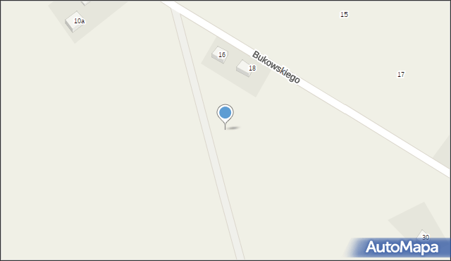 Czyczkowy, Bukowskiego Bernarda, 18a, mapa Czyczkowy
