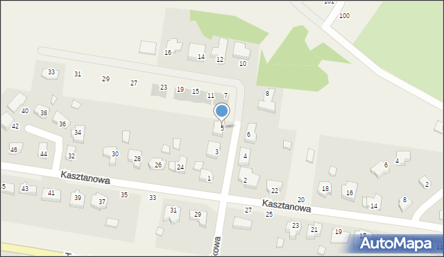 Dolaszewo, Bukowa, 5, mapa Dolaszewo