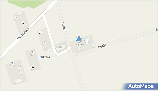 Dubeczno, Budki, 24, mapa Dubeczno