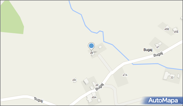 Dzianisz, Bugaj, 17, mapa Dzianisz