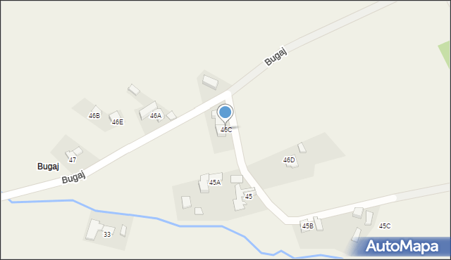 Dzianisz, Bugaj, 18, mapa Dzianisz