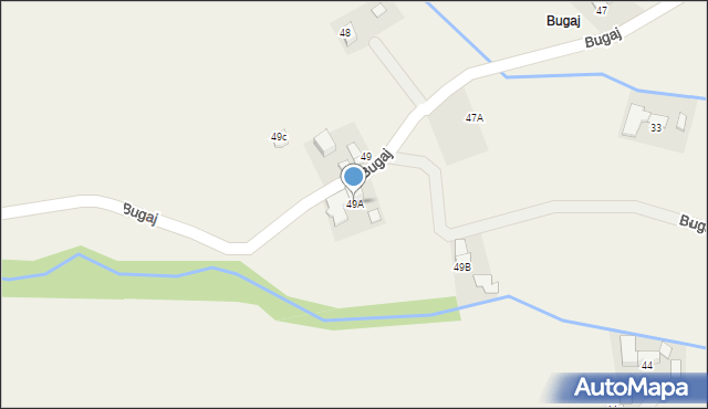 Dzianisz, Bugaj, 4, mapa Dzianisz