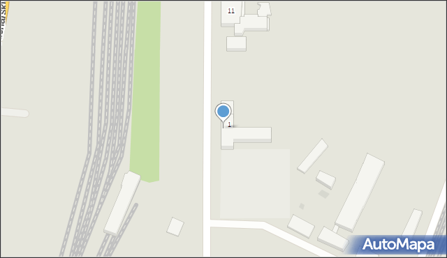 Gdańsk, Budowniczych Portu Północnego, 7, mapa Gdańska