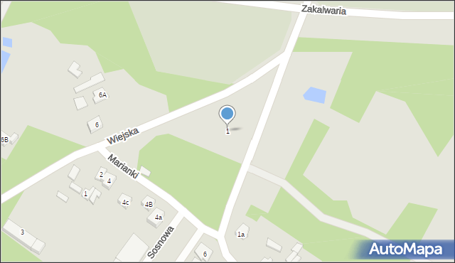 Góra Kalwaria, Budowlanych, 1, mapa Góra Kalwaria