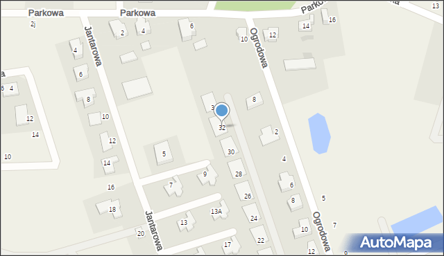 Jankowo Gdańskie, Bursztynowe Wzgórza, 32, mapa Jankowo Gdańskie