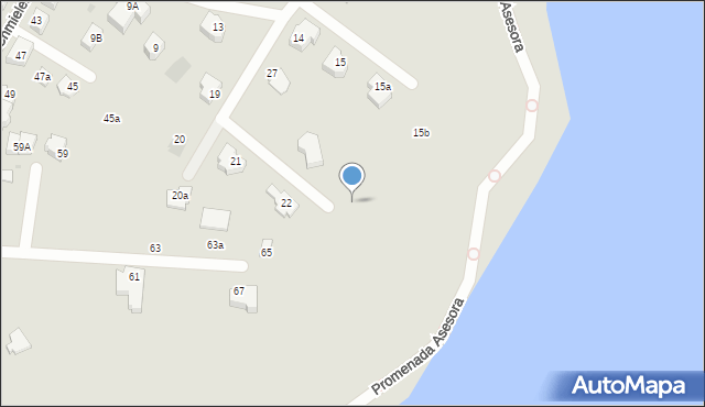 Kartuzy, Bursztynowa, 24, mapa Kartuzy