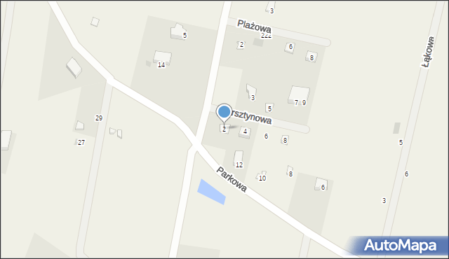 Kładno, Bursztynowa, 2, mapa Kładno