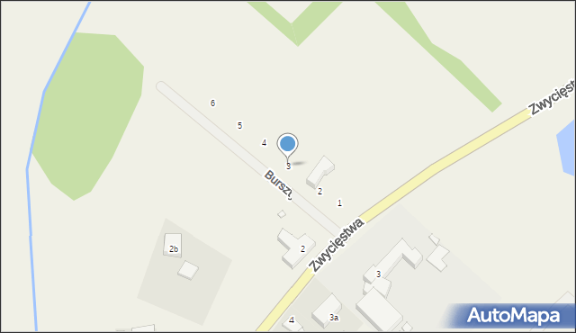 Kołczewo, Bursztynowa, 3, mapa Kołczewo