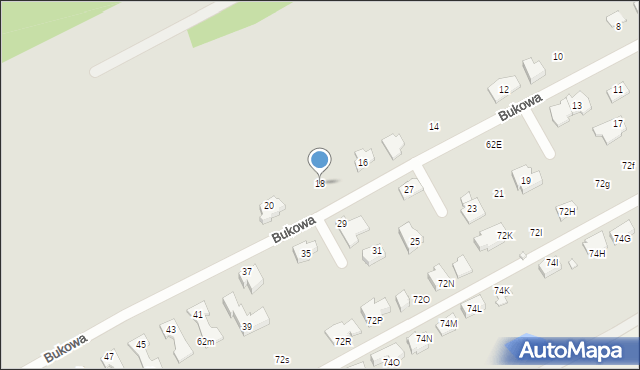 Konstancin-Jeziorna, Bukowa, 18, mapa Konstancin-Jeziorna