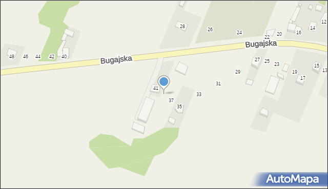 Kostomłoty Drugie, Bugajska, 39, mapa Kostomłoty Drugie