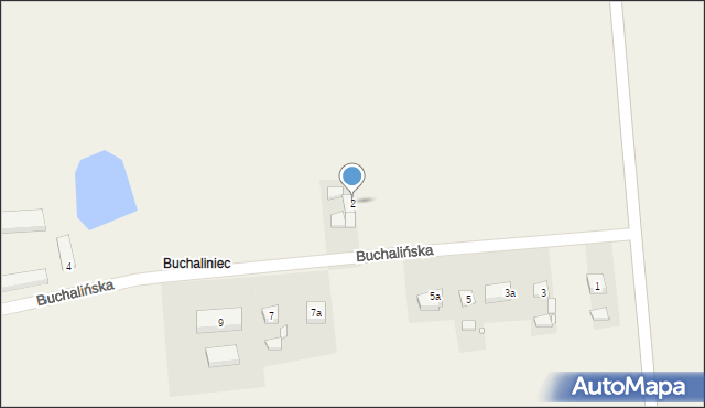 Kotlin, Buchalińska, 2, mapa Kotlin