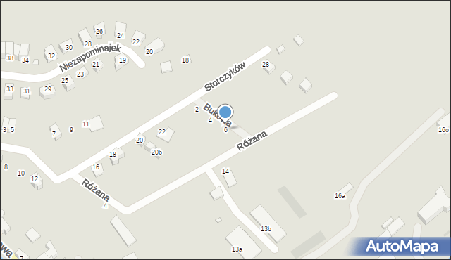 Lądek-Zdrój, Bukowa, 6, mapa Lądek-Zdrój