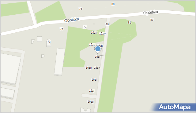 Łódź, Budy, 16zr, mapa Łodzi