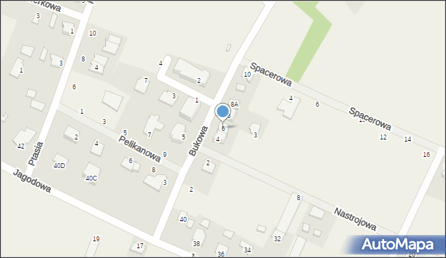 Maksymilianowo, Bukowa, 6, mapa Maksymilianowo