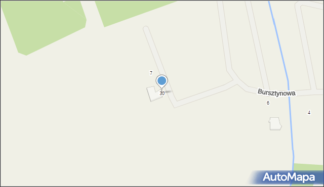 Morzyczyn, Bursztynowa, 6, mapa Morzyczyn