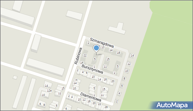 Nowy Dwór Mazowiecki, Bursztynowa, 7, mapa Nowy Dwór Mazowiecki