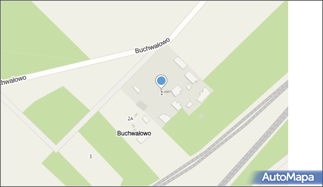 Orłowicze, Buchwałowo, 2, mapa Orłowicze