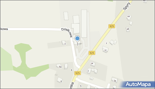 Ornontowice, Bujakowska, 2, mapa Ornontowice