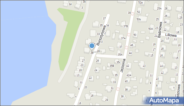 Piotrków Trybunalski, Bursztynowa, 29, mapa Piotrków Trybunalski