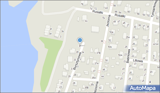 Piotrków Trybunalski, Bursztynowa, 37, mapa Piotrków Trybunalski