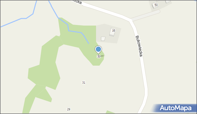 Piotrowice, Bukowiecka, 33, mapa Piotrowice