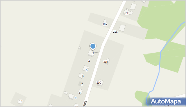 Podbucze, Bukowa, 3, mapa Podbucze