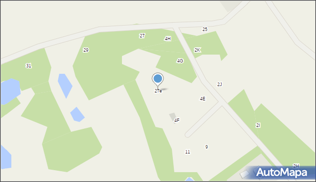 Pomlewo, Bukowa, 27e, mapa Pomlewo