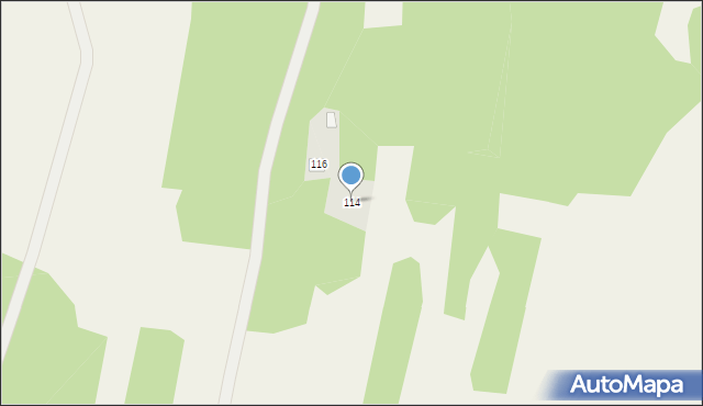 Poręba Spytkowska, Bursztynowa, 114, mapa Poręba Spytkowska