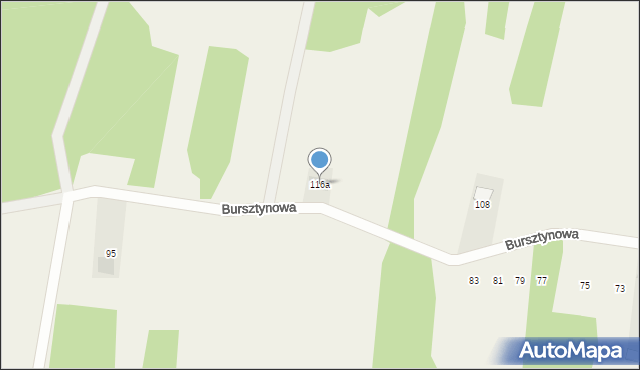 Poręba Spytkowska, Bursztynowa, 116a, mapa Poręba Spytkowska